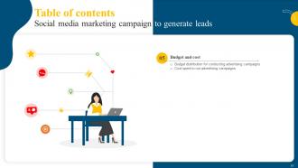 Social Media Marketing Campaign To Generate Leads Powerpoint Presentation Slides MKT CD V Idea Compatible
