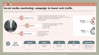 Social Media Marketing Campaign To Using Customer Data To Improve MKT SS V