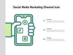 Social media marketing channel icon