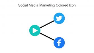 Social Media Marketing Colored Icon In Powerpoint Pptx Png And Editable Eps Format