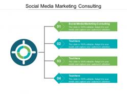 Social media marketing consulting ppt powerpoint presentation icon aids cpb
