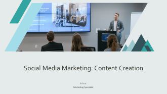 Social Media Marketing Content Creation PPT Sample AT