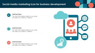 Social Media Marketing Icon For Business Development