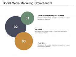 Social media marketing omnichannel ppt powerpoint presentation gallery example introduction cpb