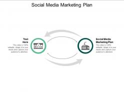 Social media marketing plan ppt powerpoint presentation gallery example file cpb