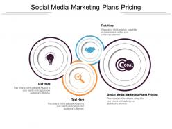 Social media marketing plans pricing ppt powerpoint presentation summary shapes cpb