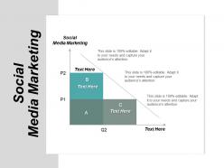 Social media marketing ppt powerpoint presentation gallery diagrams cpb