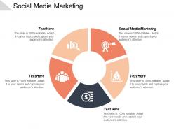 Social media marketing ppt powerpoint presentation icon model cpb