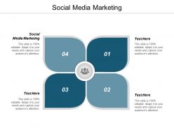 Social media marketing ppt powerpoint presentation infographic template slide download cpb