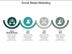 Social media marketing ppt powerpoint presentation infographics shapes cpb