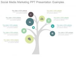 Social media marketing ppt presentation examples