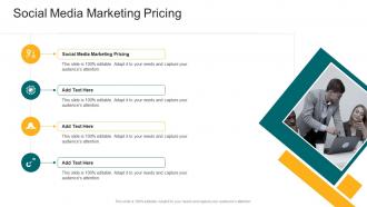 Social Media Marketing Pricing In Powerpoint And Google Slides Cpb