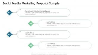 Social Media Marketing Proposal Sample In Powerpoint And Google Slides Cpb