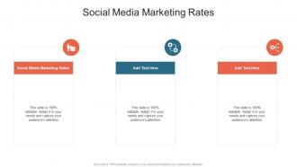 Social Media Marketing Rates In Powerpoint And Google Slides Cpb