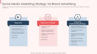 Social Media Marketing Strategy For Brand Advertising