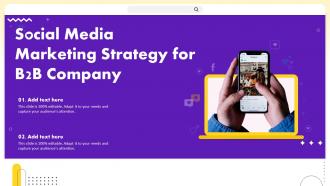 Social Media Marketing Strategy Ppt Powerpoint Presentation File Files