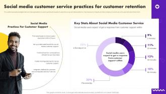 Social Media Marketing Strategy Social Media Customer Service Practices For Customer Retention