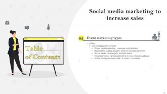 Social Media Marketing To Increase Sales Powerpoint Presentation Slides MKT CD V Idea