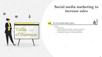 Social Media Marketing To Increase Sales Powerpoint Presentation Slides MKT CD V Unique