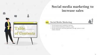Social Media Marketing To Increase Sales Powerpoint Presentation Slides MKT CD V Interactive