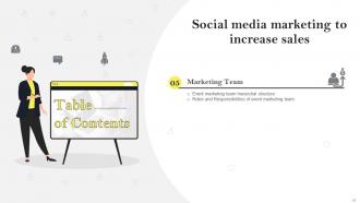 Social Media Marketing To Increase Sales Powerpoint Presentation Slides MKT CD V Pre-designed