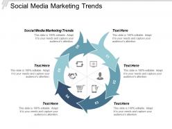 Social media marketing trends ppt powerpoint presentation slides shapes cpb