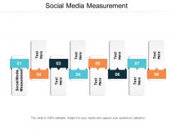 Social media measurement ppt powerpoint presentation gallery diagrams cpb