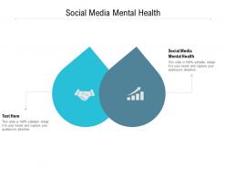 Social media mental health ppt powerpoint presentation icon influencers cpb