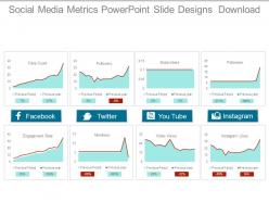 Social Media Metrics Powerpoint Slide Designs Download
