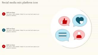Social Media Mix Platform Icon
