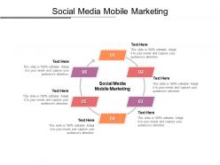 Social media mobile marketing ppt powerpoint presentation templates cpb