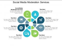 Social media moderation services ppt powerpoint presentation infographic template elements cpb