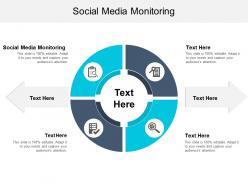 Social media monitoring ppt powerpoint presentation gallery example topics cpb