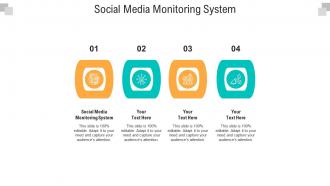 Social media monitoring system ppt powerpoint presentation slides guidelines cpb