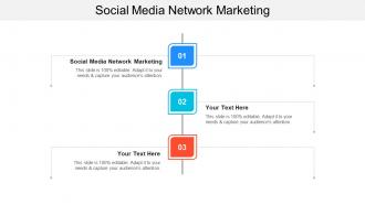 Social media network marketing ppt powerpoint presentation pictures layouts cpb