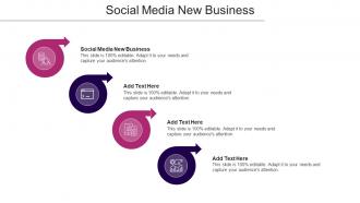 Social Media New Business Ppt Powerpoint Presentation Template Cpb