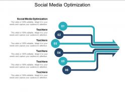 Social media optimization ppt powerpoint presentation gallery shapes cpb