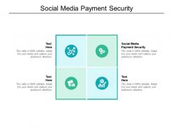 Social media payment security ppt powerpoint presentation icon picture cpb