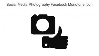 Social Media Photography Facebook Monotone Icon In Powerpoint Pptx Png And Editable Eps Format