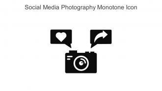 Social Media Photography Monotone Icon In Powerpoint Pptx Png And Editable Eps Format