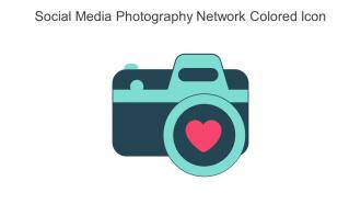 Social Media Photography Network Colored Icon In Powerpoint Pptx Png And Editable Eps Format