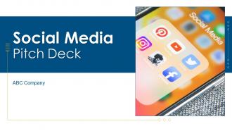 Social media pitch deck ppt template
