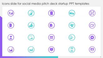 Social Media Pitch Deck Startup PPT Templates