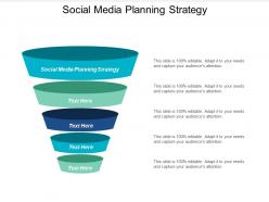 Social media planning strategy ppt powerpoint presentation inspiration portfolio cpb