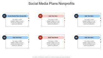 Social Media Plans Nonprofits In Powerpoint And Google Slides Cpb