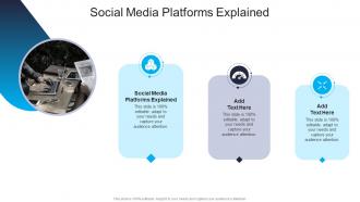 Social Media Platforms Explained In Powerpoint And Google Slides Cpb