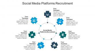 Social media platforms recruitment ppt powerpoint presentation infographic download cpb