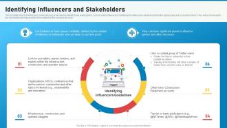 Social Media Playbook Identifying Influencers And Stakeholders