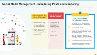 Social Media Playbook Scheduling Posts And Monitoring