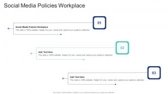 Social Media Policies Workplace In Powerpoint And Google Slides Cpb